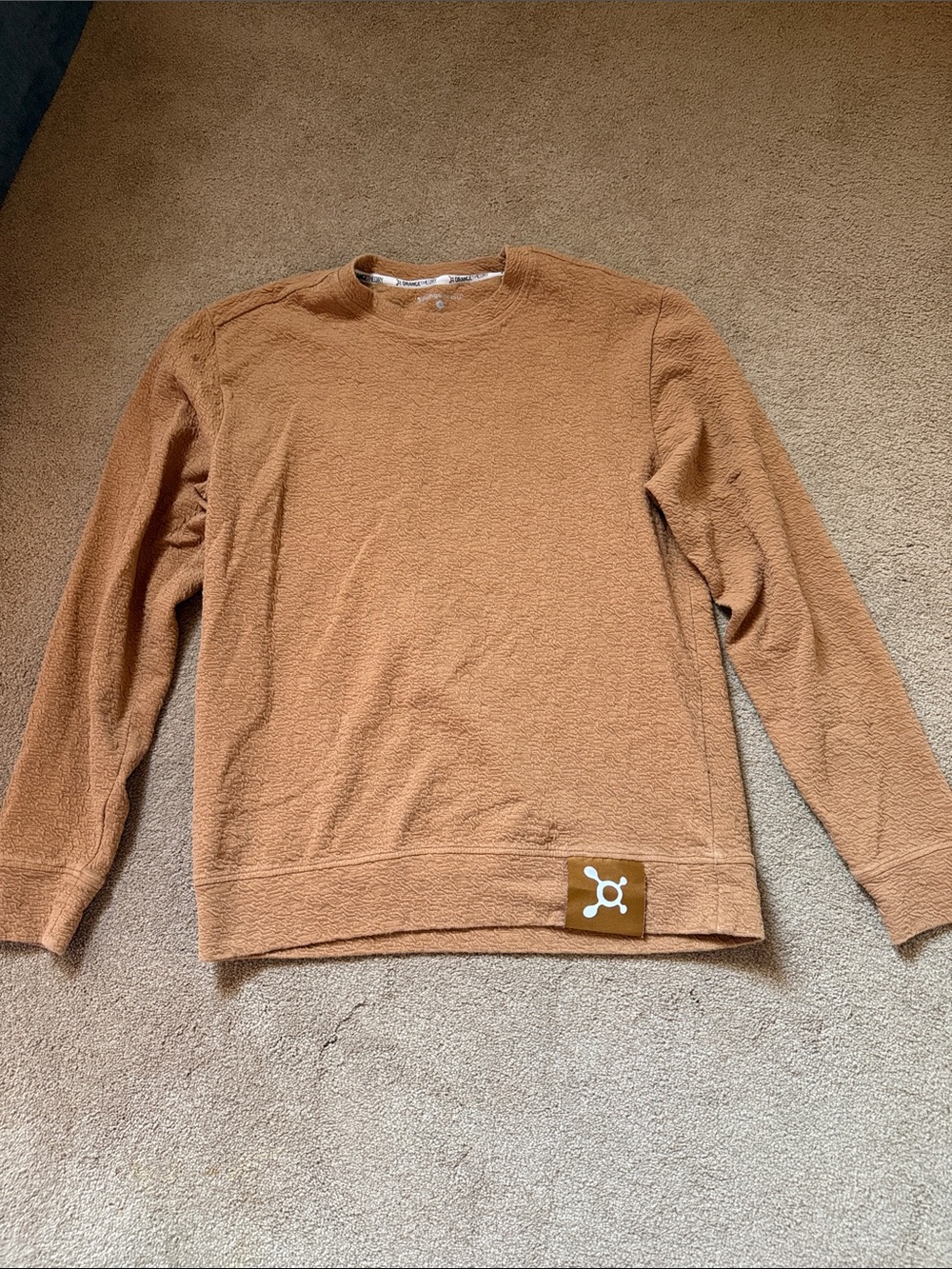 Orangetheory Camel/Tan Crewneck Sweater - Picture 1 of 4
